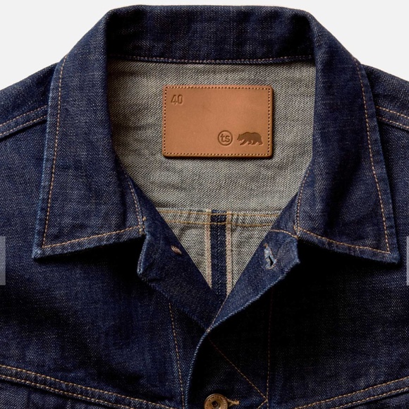 The Long Haul Jacket in Rinsed Organic Selvedge - Picture 5 of 8